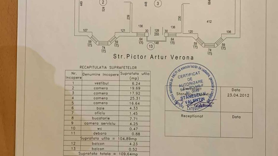 Apartament 4 camere Piata Romana Arthur Verona-Gradina Icoanei - Poză 2