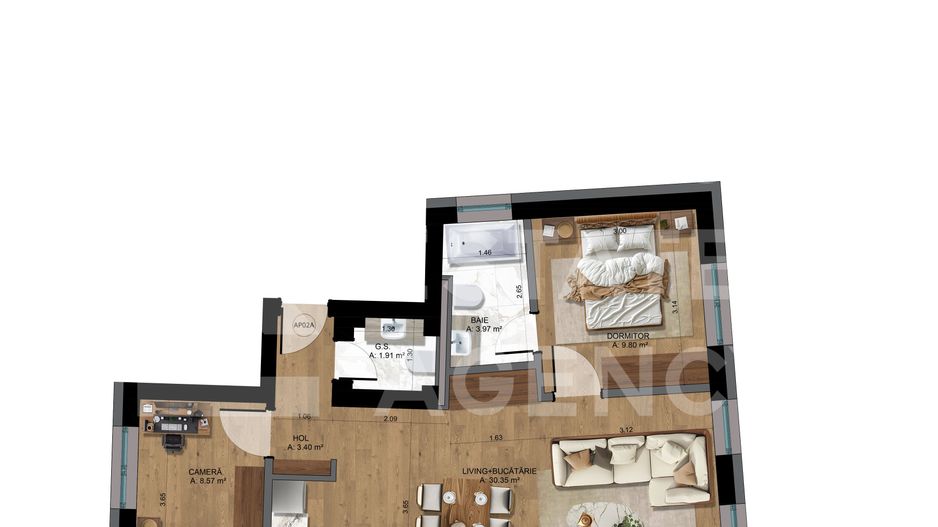 Vânzare, apartament, 3 camere, București - Poză 7