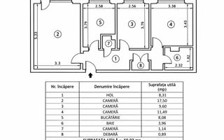 Apartament 3 camere decomandat Drumul Taberei Metroul Ialomitei 10 min - Poză 4