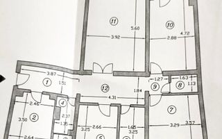 4 camere Stirbei Voda - Schiță 12