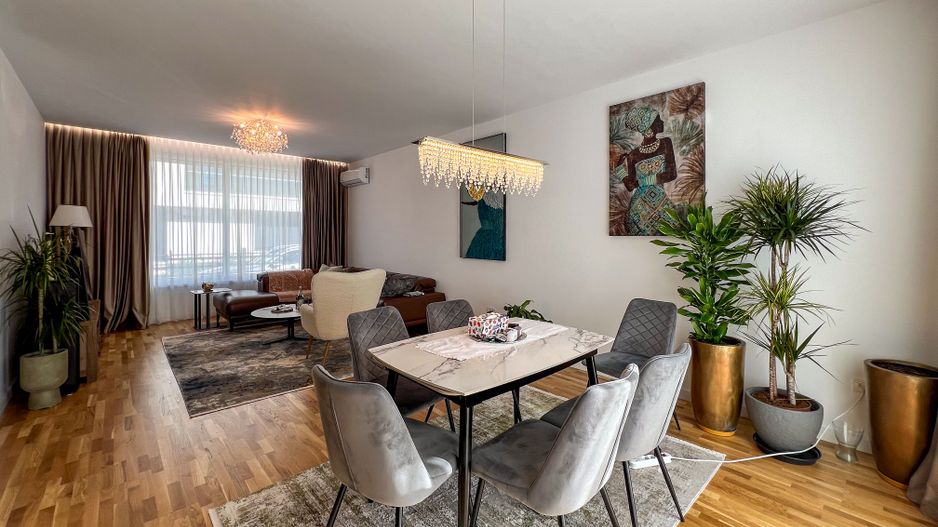 Vilă individuală elegantă, complet mobilată și utilată, lângă parcul și pădurea din Corbeanca - Poză 7