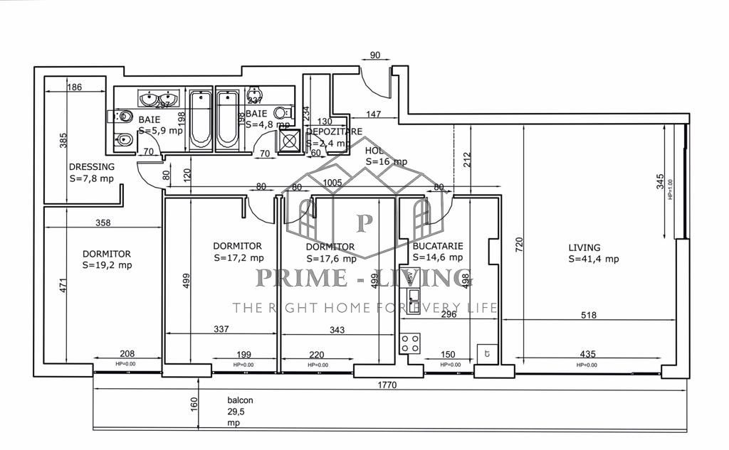 APARTAMENT CU 3 DORMITOARE LA INCHIRIERE IN COMPLEX CU PISCINA - Poză 12