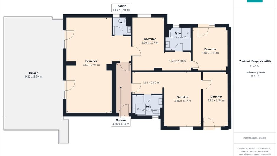 Penthouse Exclusiv Chișineu-Criș 176 MP - Poză 5