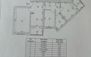 Galata-Lidl Apartament 3 camere decomandat - Poză 8