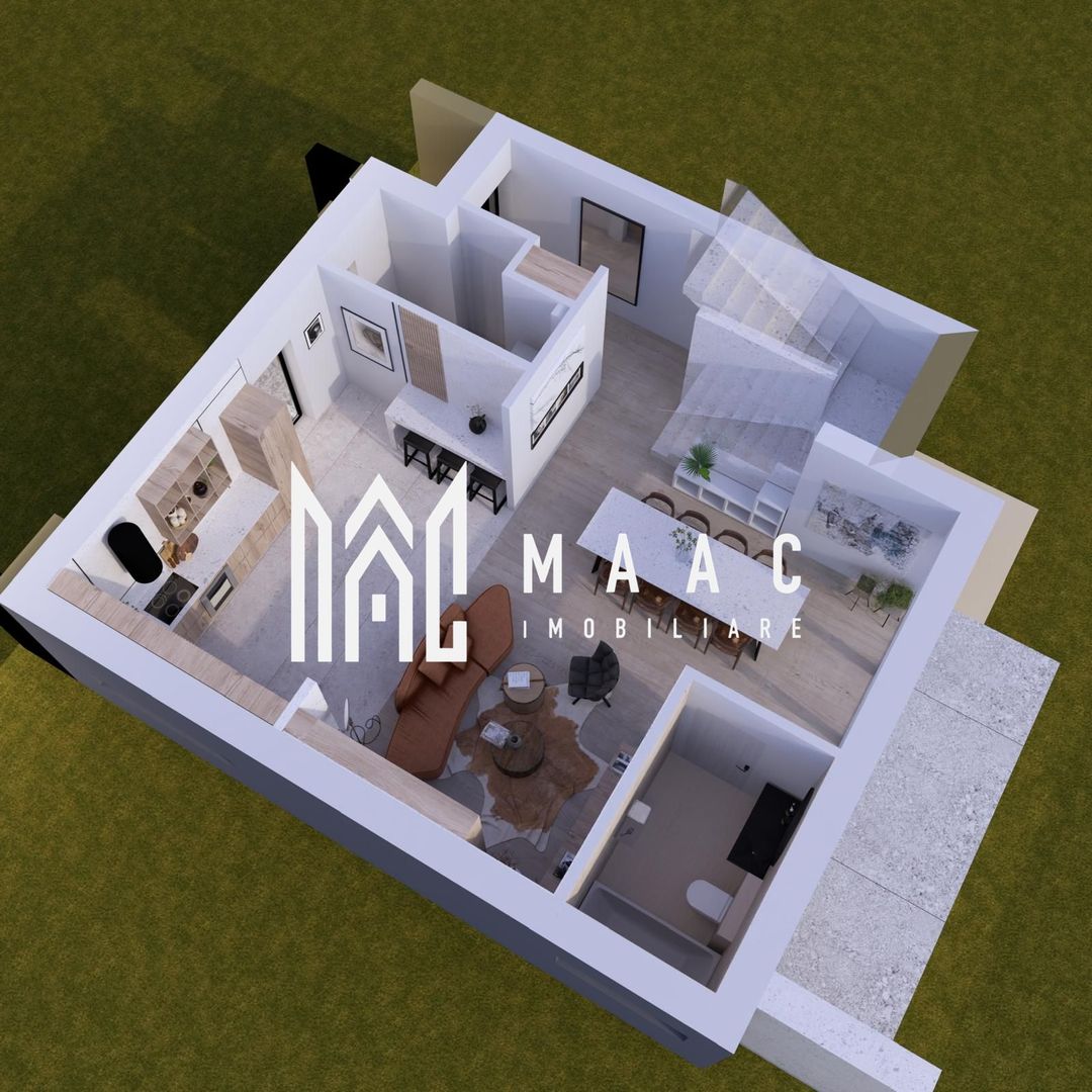 Casă Duplex Șura Mică I Sibiu I 140 mp utili I 350 mp Teren I Pompă Căldură - Poză 8