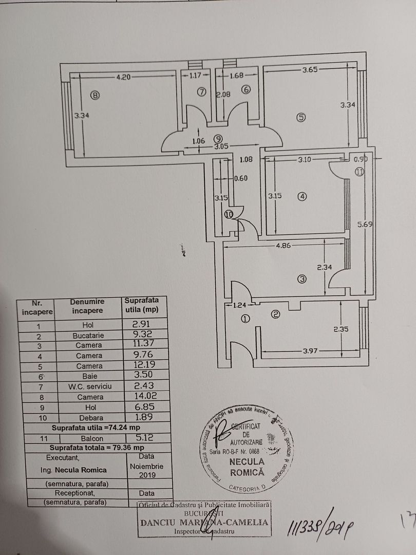 ✨ 4 camere de vanzare | renovat | Etaj 2 | Balcon mare | Metrou Gorjului - Poză 10