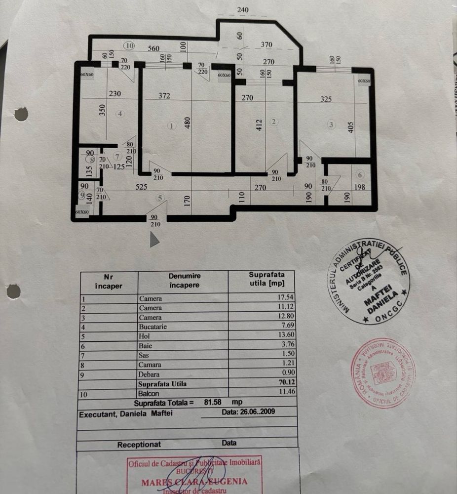 Apartament 3 camere | 70 mp | Bloc 1981 | Titulescu - Poză 8
