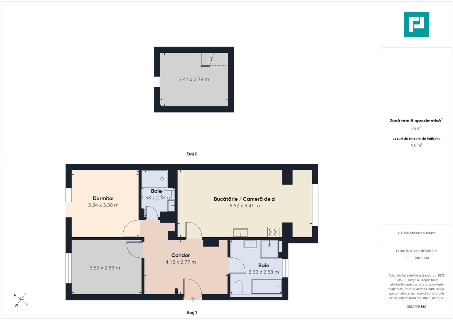 Apartament 3 camere, 71mp ,Calea Aradului - Ramada - Poză 10