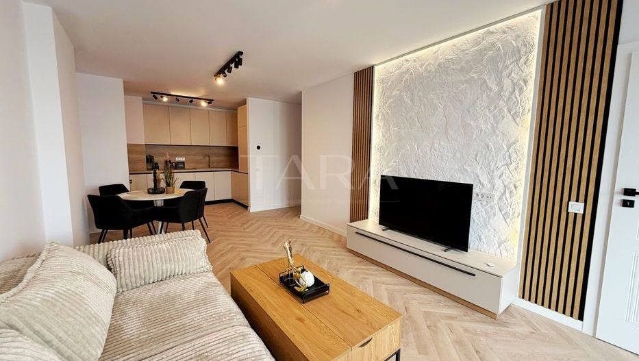 Apartament 2 camere mobilat premium, complex cu facilități complete. - Poză 1