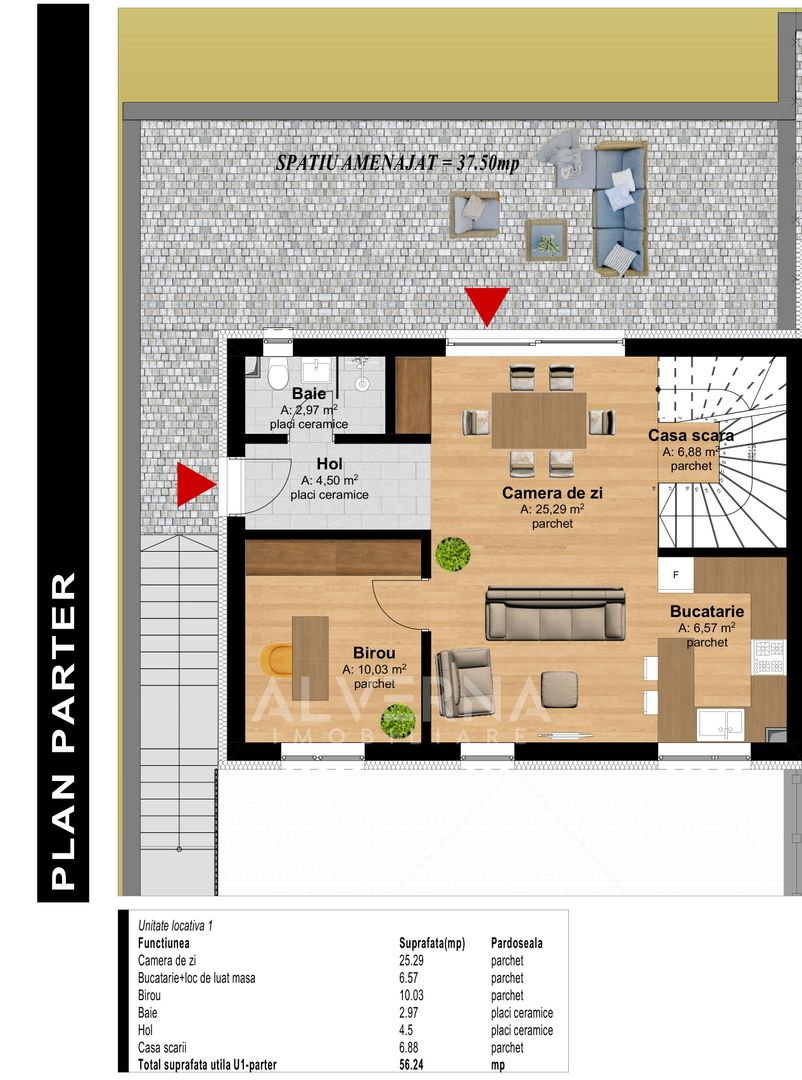 COMISION 0% | Casa Duplex | 161mp + gradina 110mp | Tauti - Floresti - Poză 6