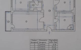 Apartament 5 camere spațios – 96 mp utili | Decomandat | Etaj 5/10 - Schiță 11