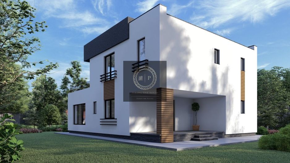 Casă individuală in Cetate, 4 camere, 4 bai, 3 dressing, 500 mp teren - Poză 2