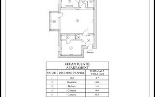 Apartament 2 camere, Tătărași Flora, etaj 1, vânzare cash - Poză 1