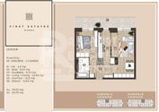 Vânzare, apartament, 2 camere, First Estates Pipera - Schiță 4