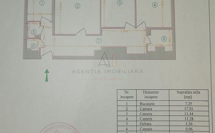 3 camere Apusului | Bloc reabilitat | 5 min Metrou - Poză 12