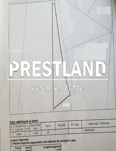 Teren intravilan construcții in Șura Mare. - Poză 4