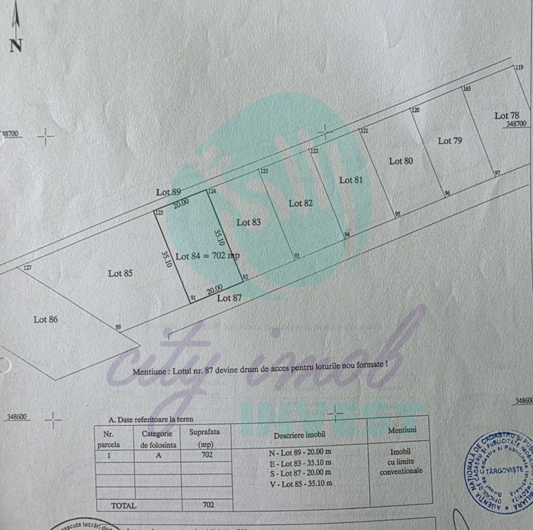 Teren Intravilan Crevedia-Cocani - Academia Titi Aur - Poză 2