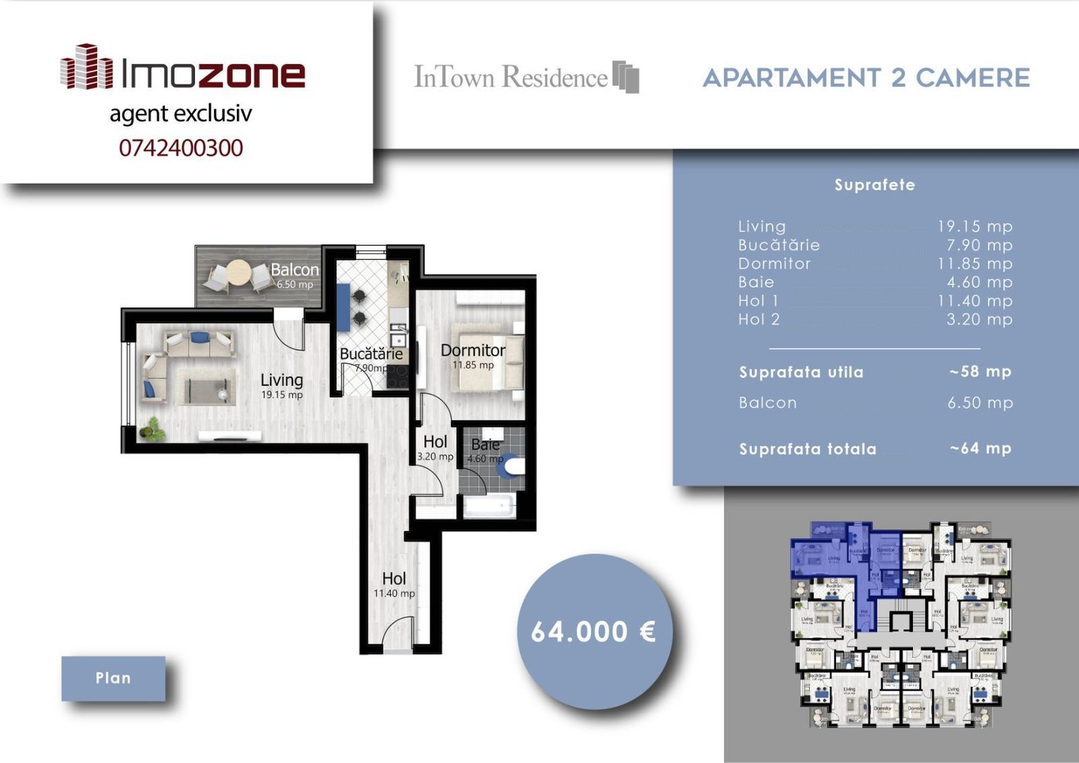 InTown Residence - Piscul Crasani / Pacii - Poză 46