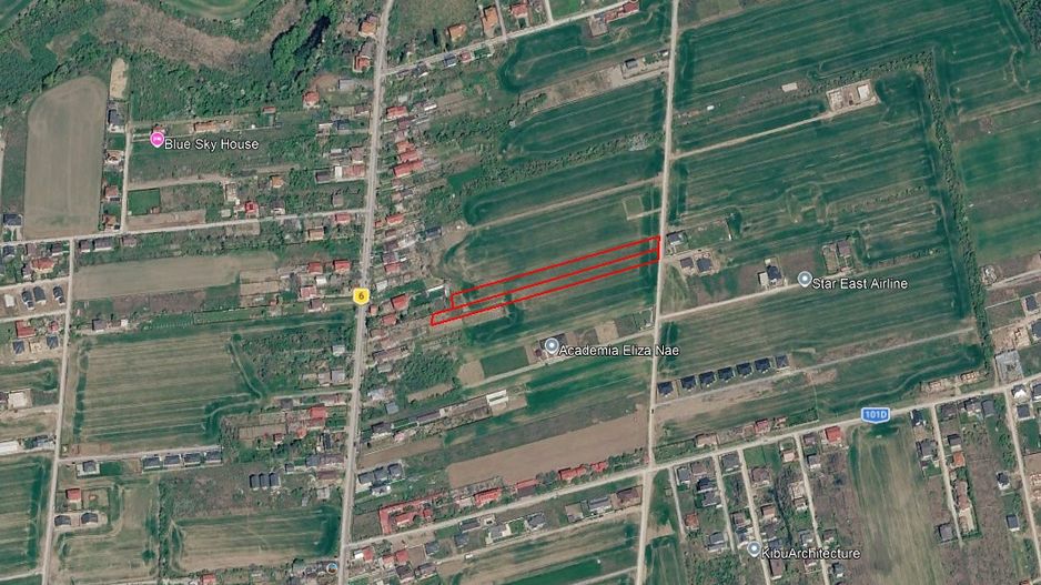 Teren 7.100 mp în Balotești, zonă rezidențială în dezvoltare - Poză 3