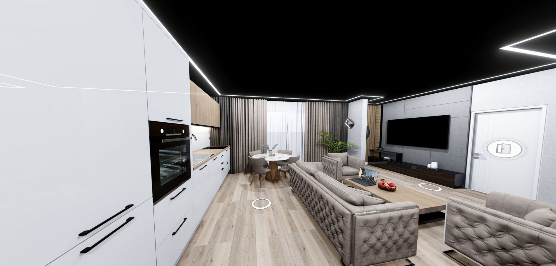 Dezvoltator vinde ap. 2 cam. 64 mp utili  Ansamblu rezidential  Mamaia Nord - Poză 2