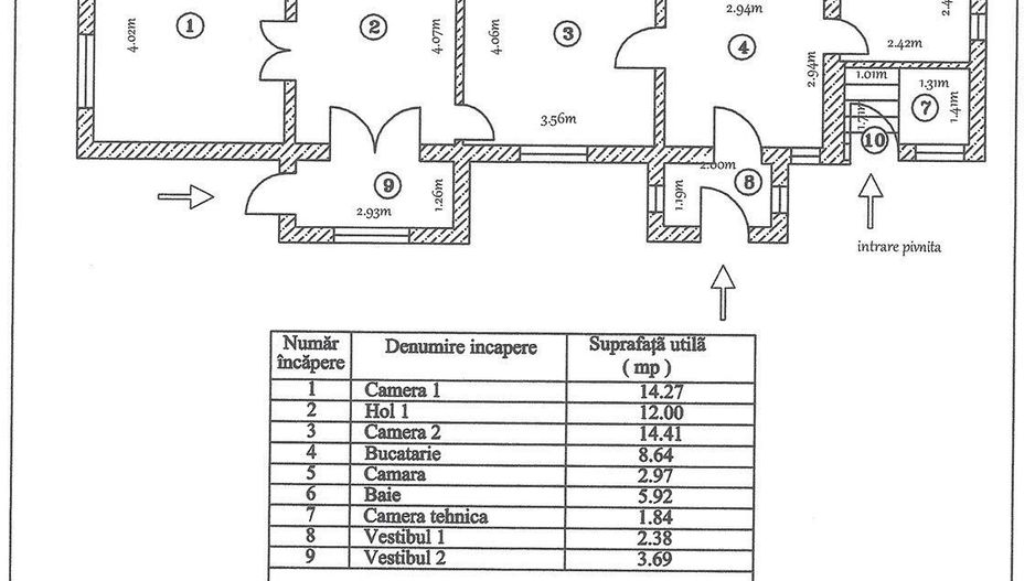 Teren 480 cu casa de 3 camere demolabila ( sau renovabila) sector 1 - Poză 8