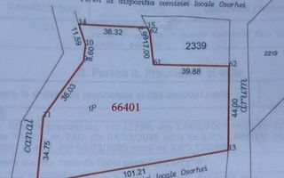 5700 mp Teren intrav. zona Mini Paradis, deschidere 44 ml- 28 eur/mp - Poză 1