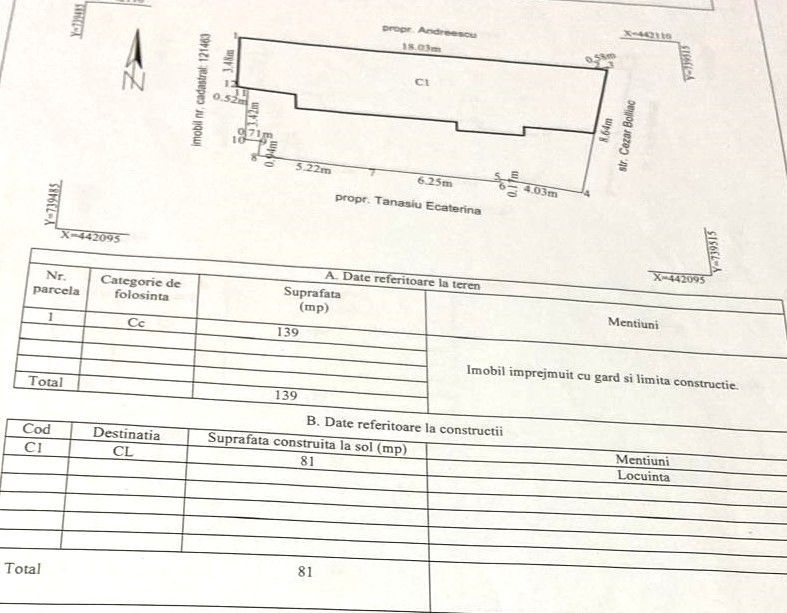 De vanzare casa cu 3 camere, zona Port, 65.000 euro - Poză 4