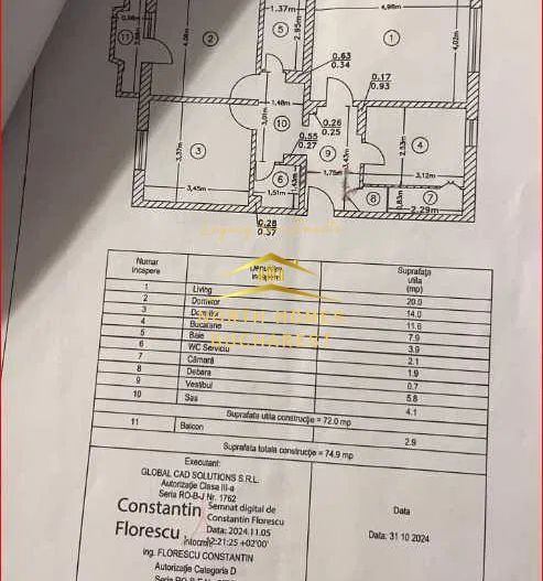 3 CAMERE-VITAN MALL - Posibilitate centrala proprie!!! - Poză 8