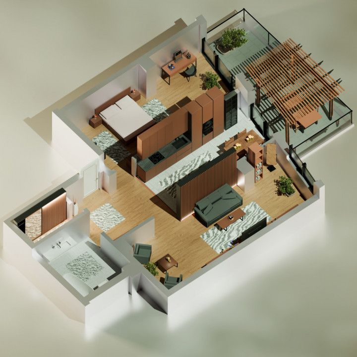 Tomis Nord/Carrefour -Vanzare apartament cu 2 camere, bloc nou. - Poză 8