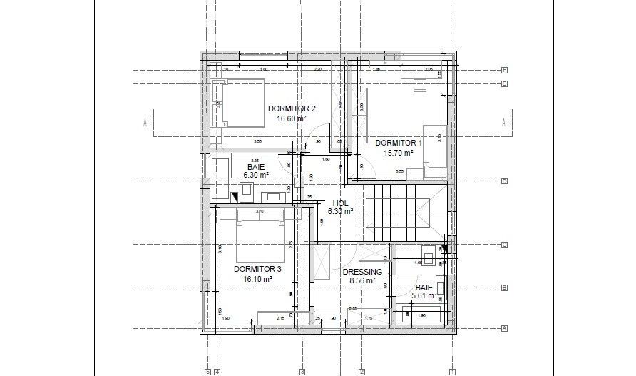Casă nouă de vânzare lângă Pădurea Tunari – 5 camere, 306 mp teren - Schiță 13
