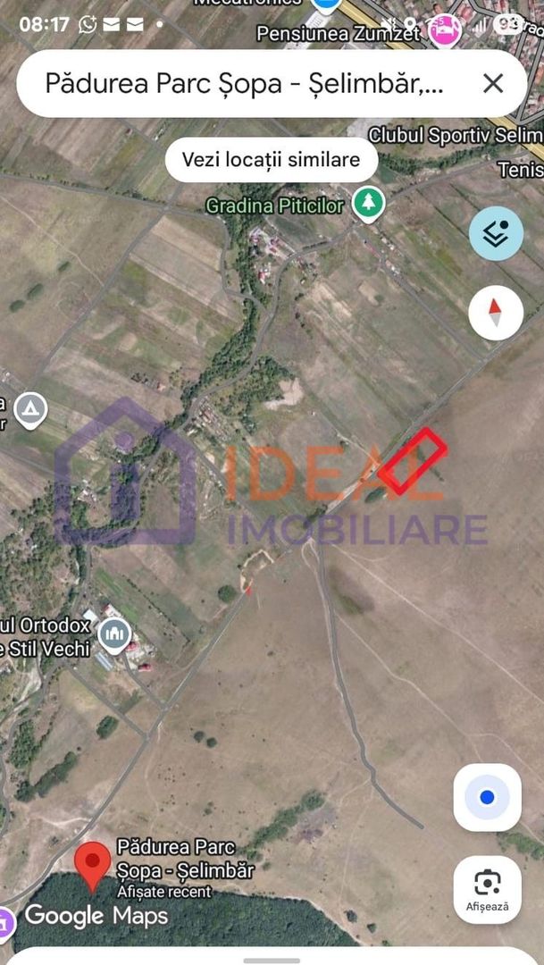 Teren de 750 mp – deschidere generoasă la drumul spre Pădurea Șopa, Șelimbăr - Poză 1