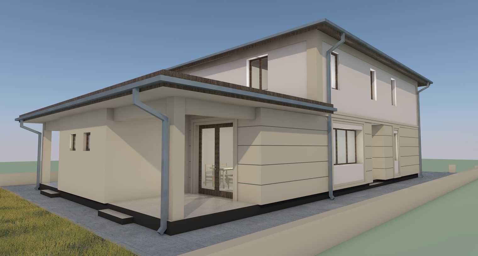 Duplex cu 4 camere si teren generos 350mp - Poză 3