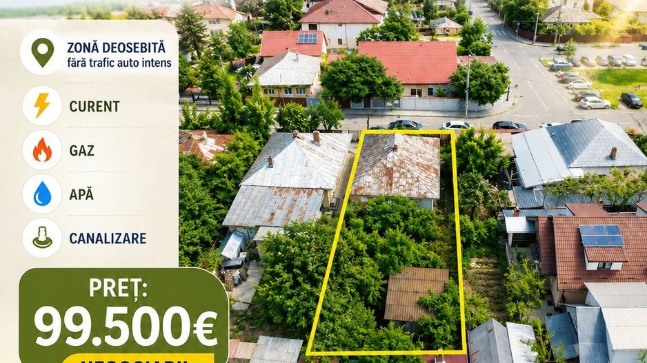 CASA individuala cu teren 350 mp, VASLUI - zona COPOU; - Poză 1