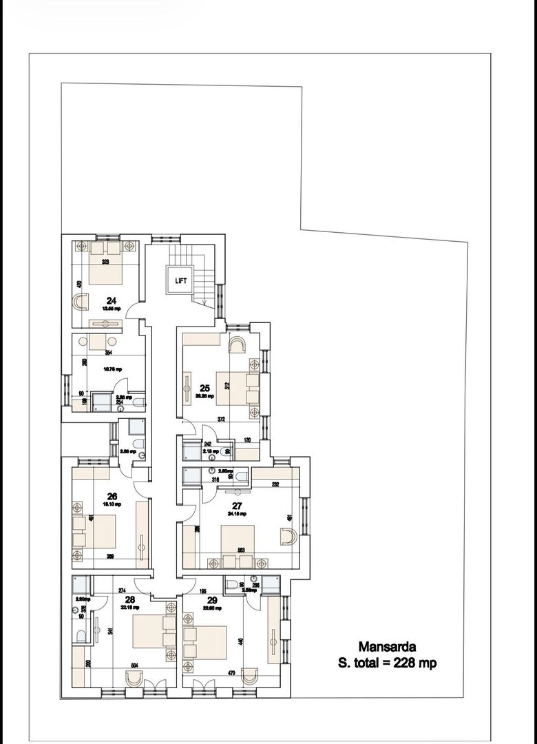 Imobil + teren cu autorizatie si proiect 29 apartamente  Kogalniceanu - Cismigiu - Poză 4