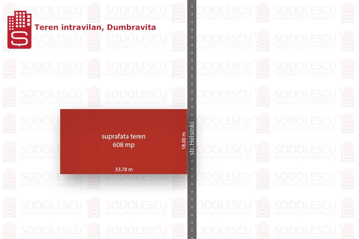 Teren pentru casa Dumbravita - Schiță 3