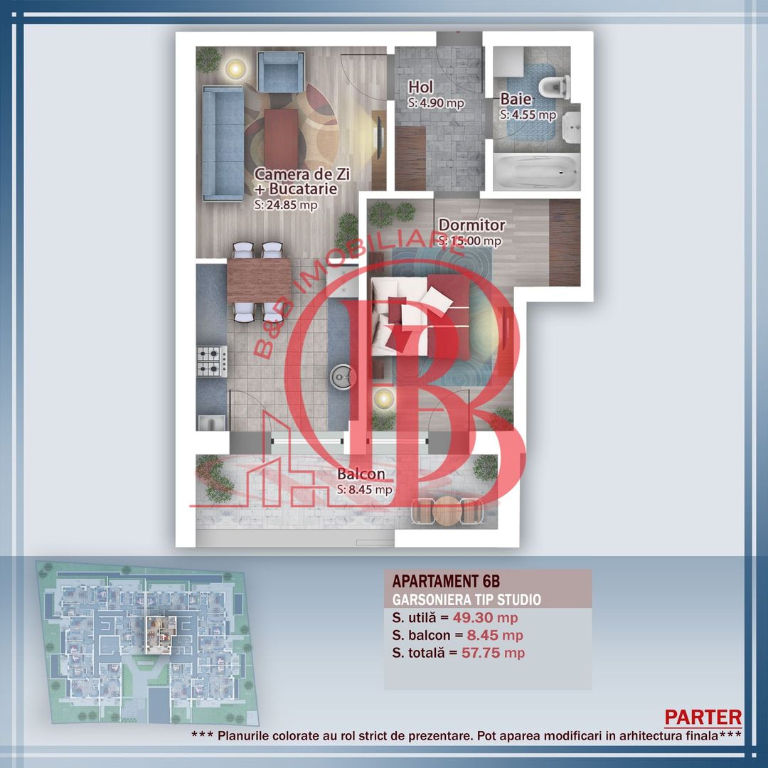 Oferta Lansare 2 camere  incalzire pardoseala - Schiță 11