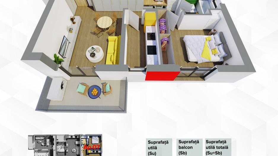 Apartament cu 2 camere nou, direct de la dezvoltatorul ARED - Poză 7