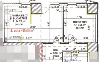 Apartament cu 2 camere la cheie in West City Tower. - Poză 17