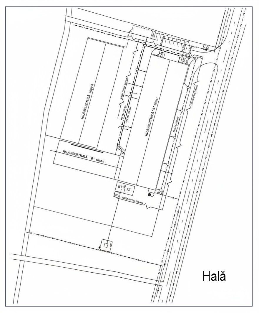 Hala industrială la cheie 2760mp teren 13.000mp, Fântânele Jud. Arad - Poză 18