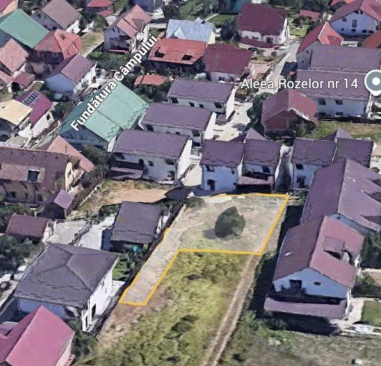 Teren intravilan 446 mp – Strada Pinilor, zonă exclusivistă foarte căutată - Poză 1