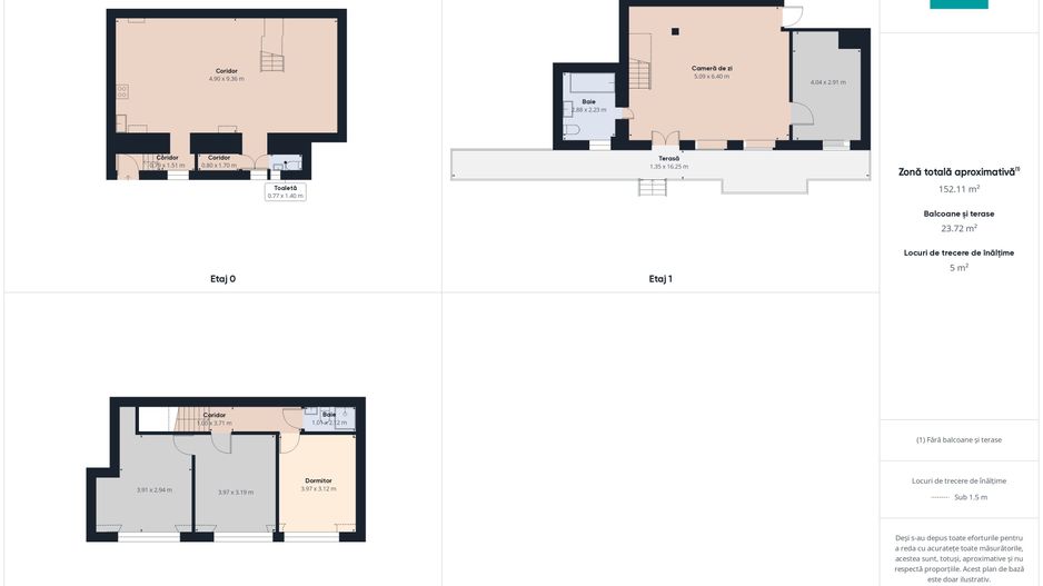 Apartament pe 3 niveluri - ultracentral, Arad - Poză 24