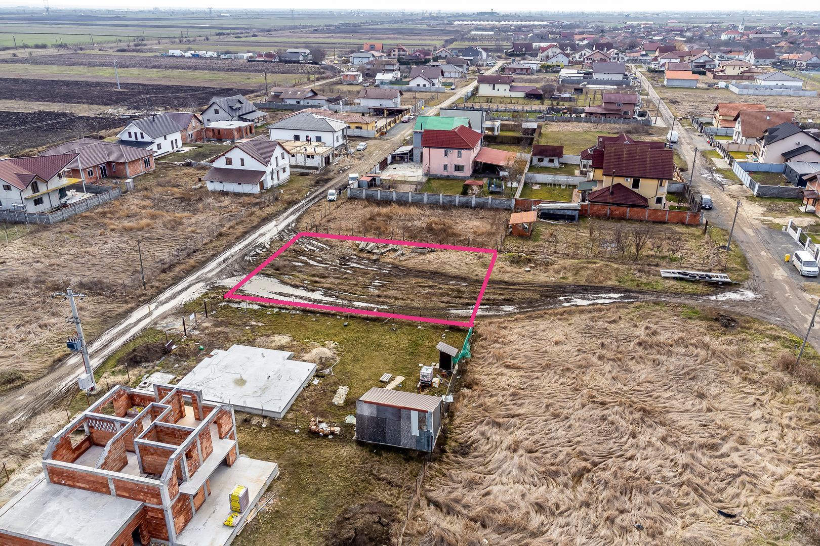 Teren intravilan construcție casă individuală Sânleani - Comision 0% - Poză 2