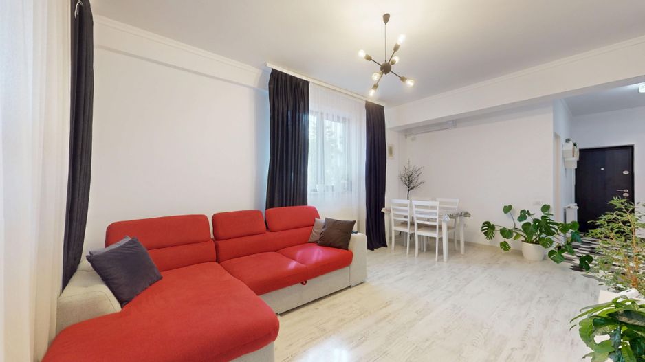 Apartament 2 camere mobilat - spatios 5 min metrou Straulesti - Poză 2