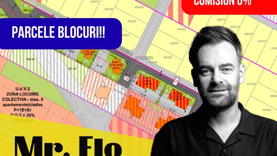 Parcelele de Blocuri disponibile Moșnița Nouă - Calea Medveș - Poză 1