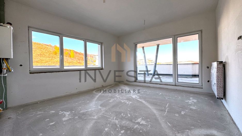 Apartament 3 camere si terasa de 58 mp cu vedere spre padure, Floresti - Poză 1