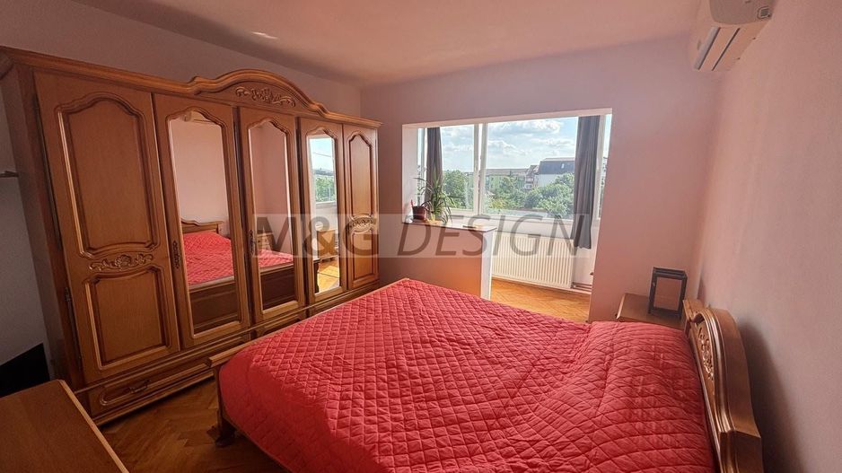 Aradului, 3 camere decomandat, centrala, clima - Poză 14