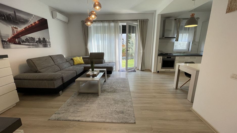 Apartament frumos cu gradina proprie,mobilat si utilat - Poză 1