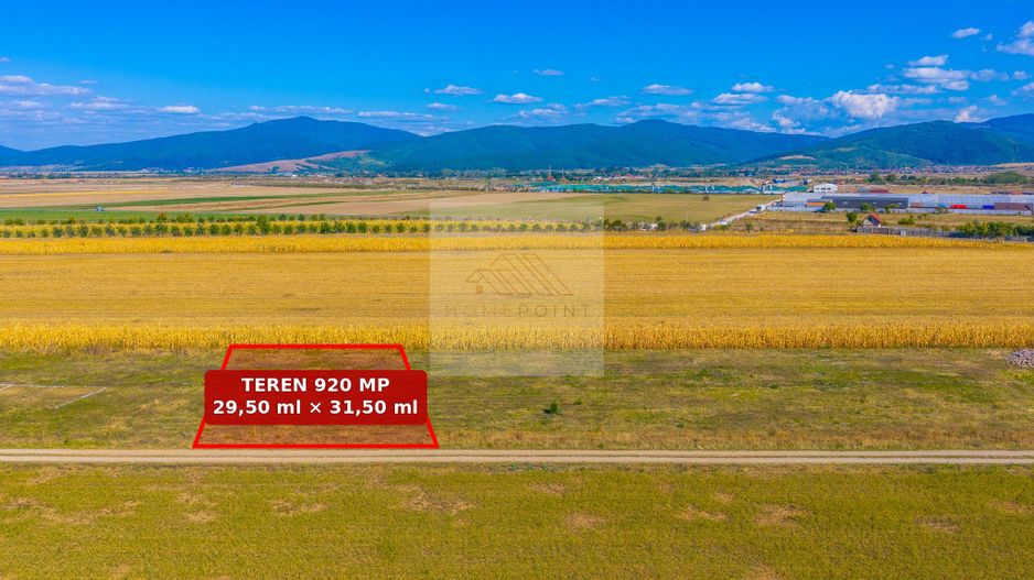 Teren 460 mp în Tărlungeni–Carpinis | Posibilitate extindere la 920 mp - Poză 2