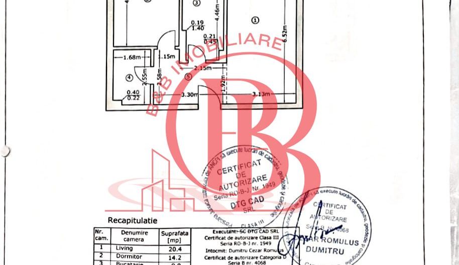 2 Camere cu Terasa Parcare subterana Inclusa-Titan Pallady - Schiță 11