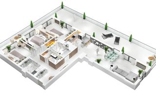 Vânzare, penthouse cu 4 camere, Carpathia, Brașov - Schiță 6